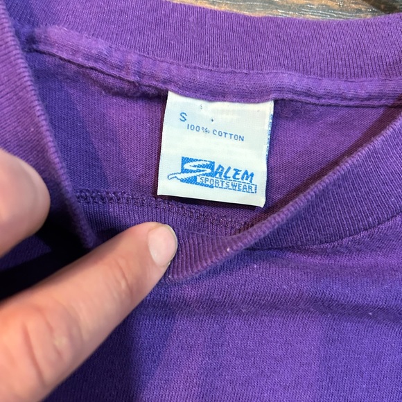 Magic Johnson Los Angeles Lakers NBA Vintage Salem T-Shirt - Picture 4 of 8